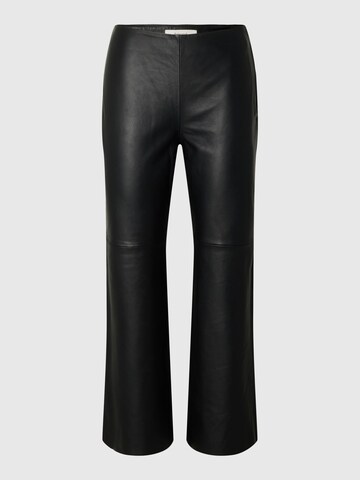 SELECTED Flared Trousers in Black