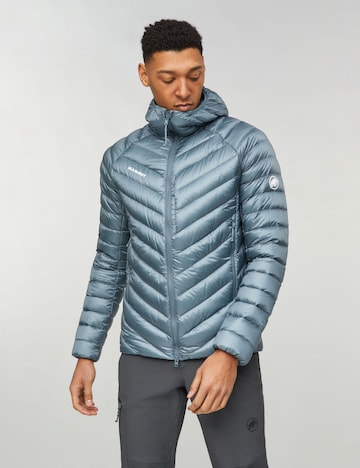 MAMMUT Jacke  ‘Broad Peak ' in Blau: Vorderseite