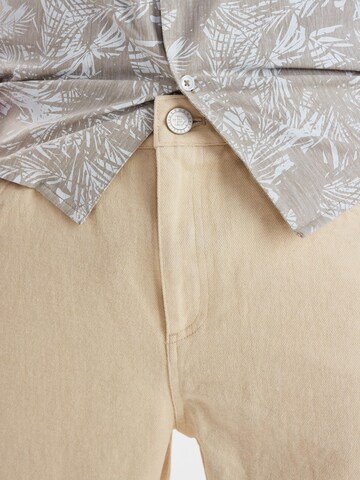 Dxnmxrk Loosefit Hose 'DXElton' in Beige