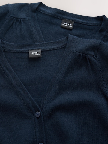 Next Gebreid vest in Blauw