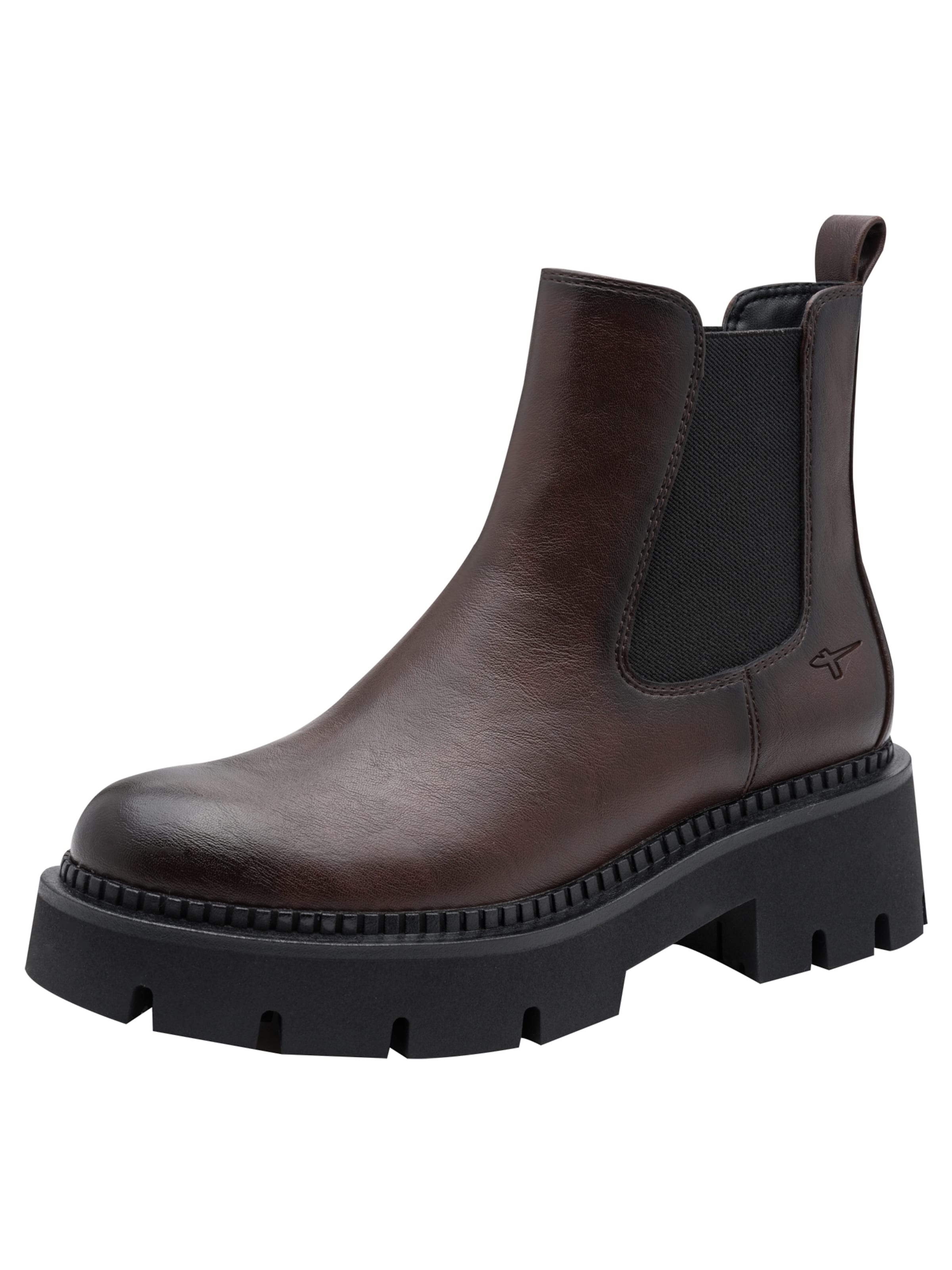 Tamaris Chelsea Boots in Brown: front
