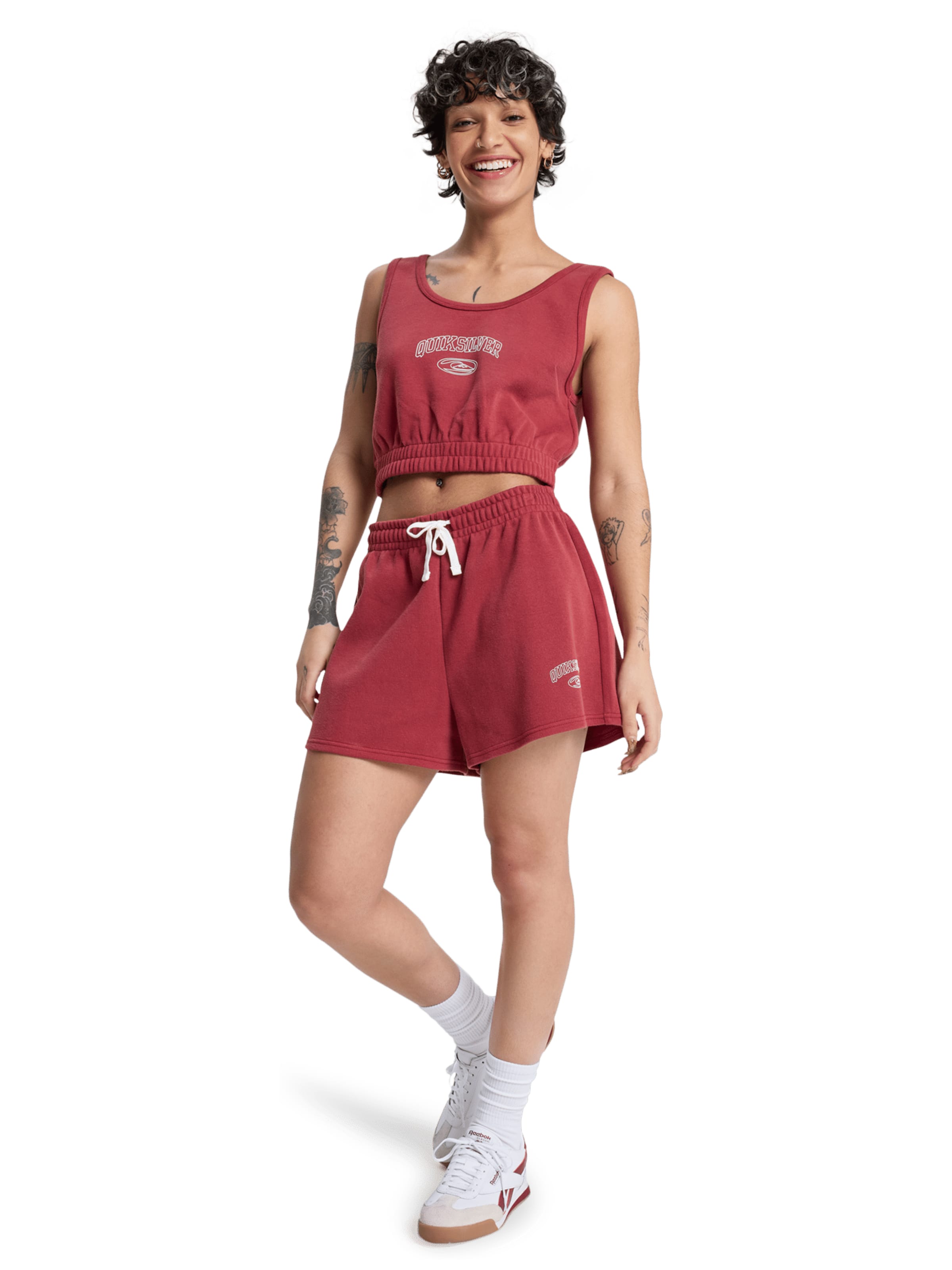 QUIKSILVER Top 'Bolea Brassiere' in Red