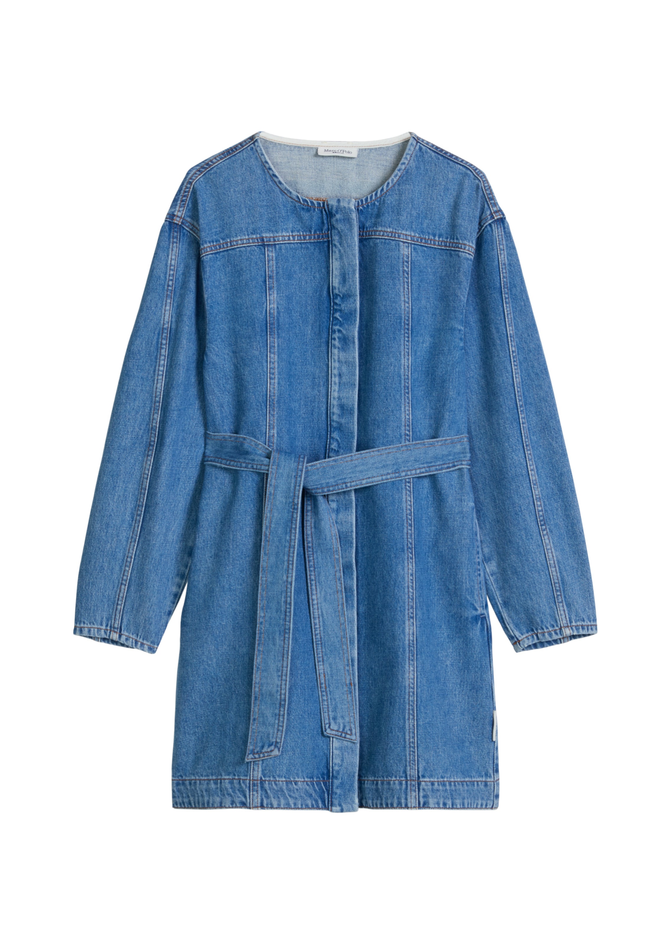 Robe-chemise Marc O'Polo DENIM en bleu : devant