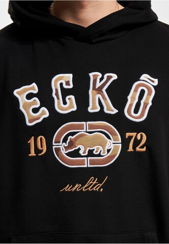 Ecko Unlimited Sweatshirt 'Ecko' in Black