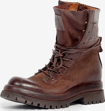 Bottes à lacets 'Delphi' A.S.98 en marron : devant