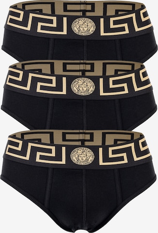 VERSACE Slip in Zwart: voorkant