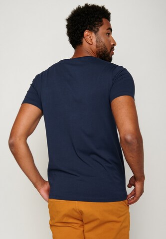 GREENBOMB Shirt 'Animal Finish Sloth' in Blue