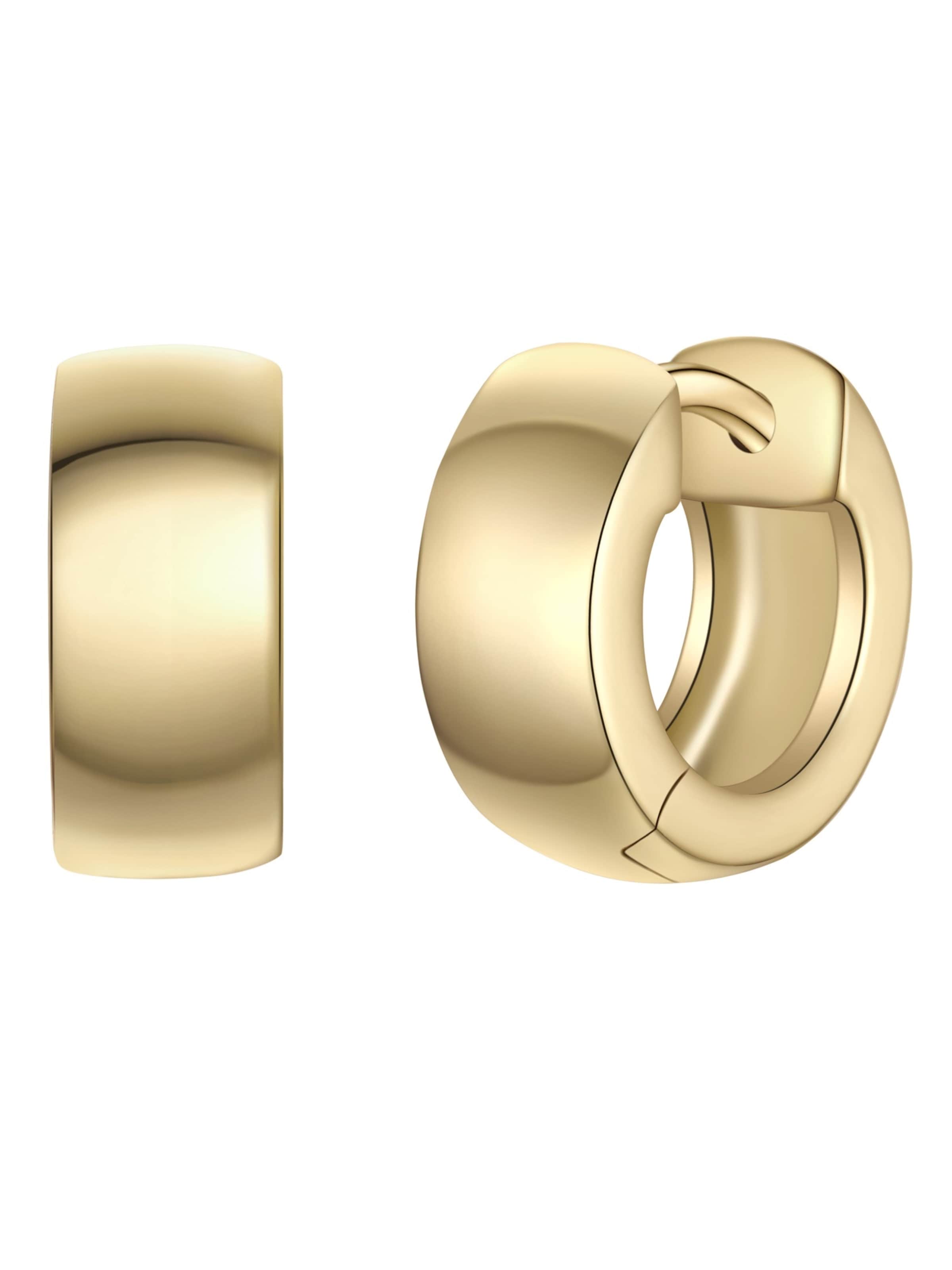 Glanzstücke München - Pendientes en oro: frente