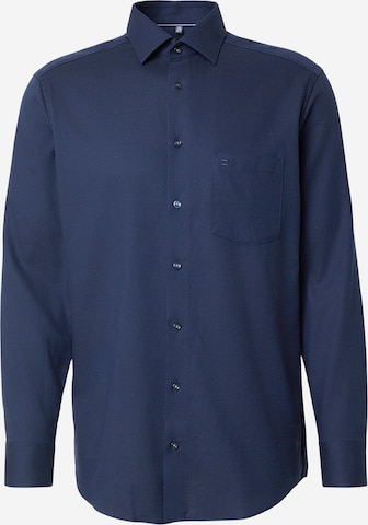 OLYMP Hemd 'Luxor' in Blau: Vorderseite