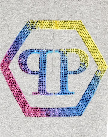 Philipp Plein - Tapered Calças 'Statement' em cinzento