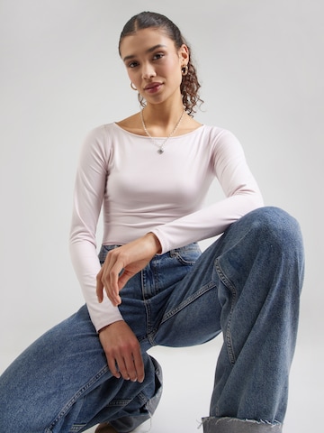 HOLLISTER Tričko - Ružová: predná strana