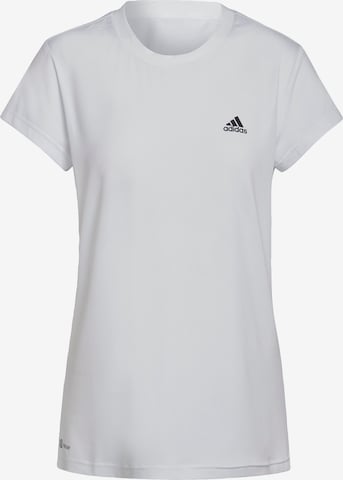 ADIDAS SPORTSWEAR Функциональная футболка 'Designed To Move Colorblock ' в Белый: спереди