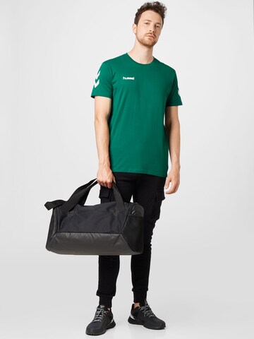 Hummel - Camisa funcionais em verde