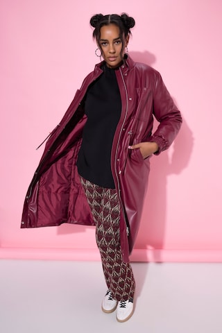Manteau mi-saison Studio Untold en rouge