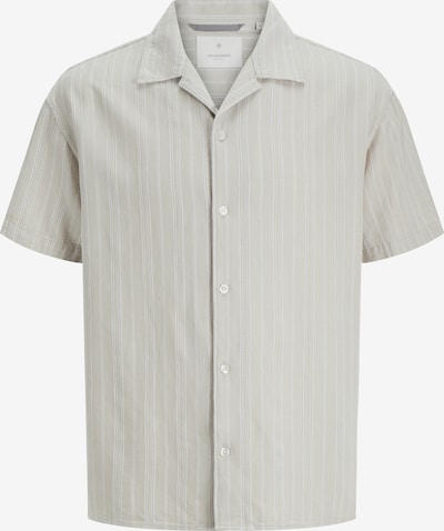 JACK & JONES Paita 'JPRCCMontana' värissä beigenharmaa / valkoinen, Tuotenäkymä