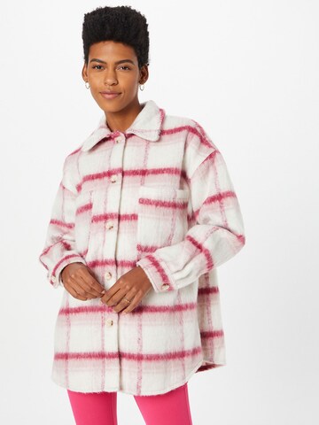 Cotton On Демисезонная куртка в Белый: спереди