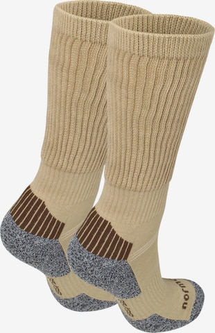 Chaussettes de sport normani en beige