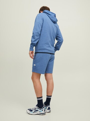 JACK & JONES Sweatjacka 'JCOAir' i blå