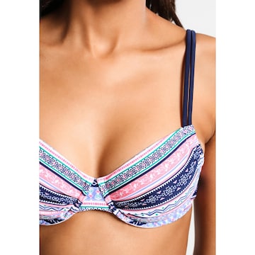 s.Oliver T-shirt Bikinitop in Gemengde kleuren