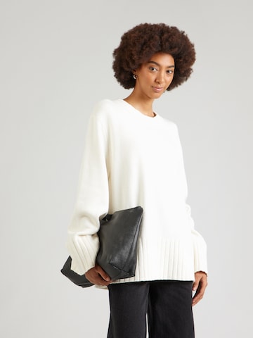 & Other Stories Sweater in White: front