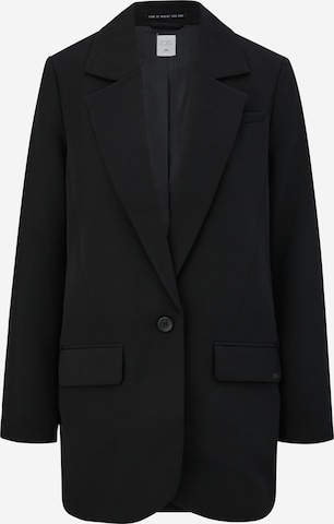 Blazer QS en noir : devant