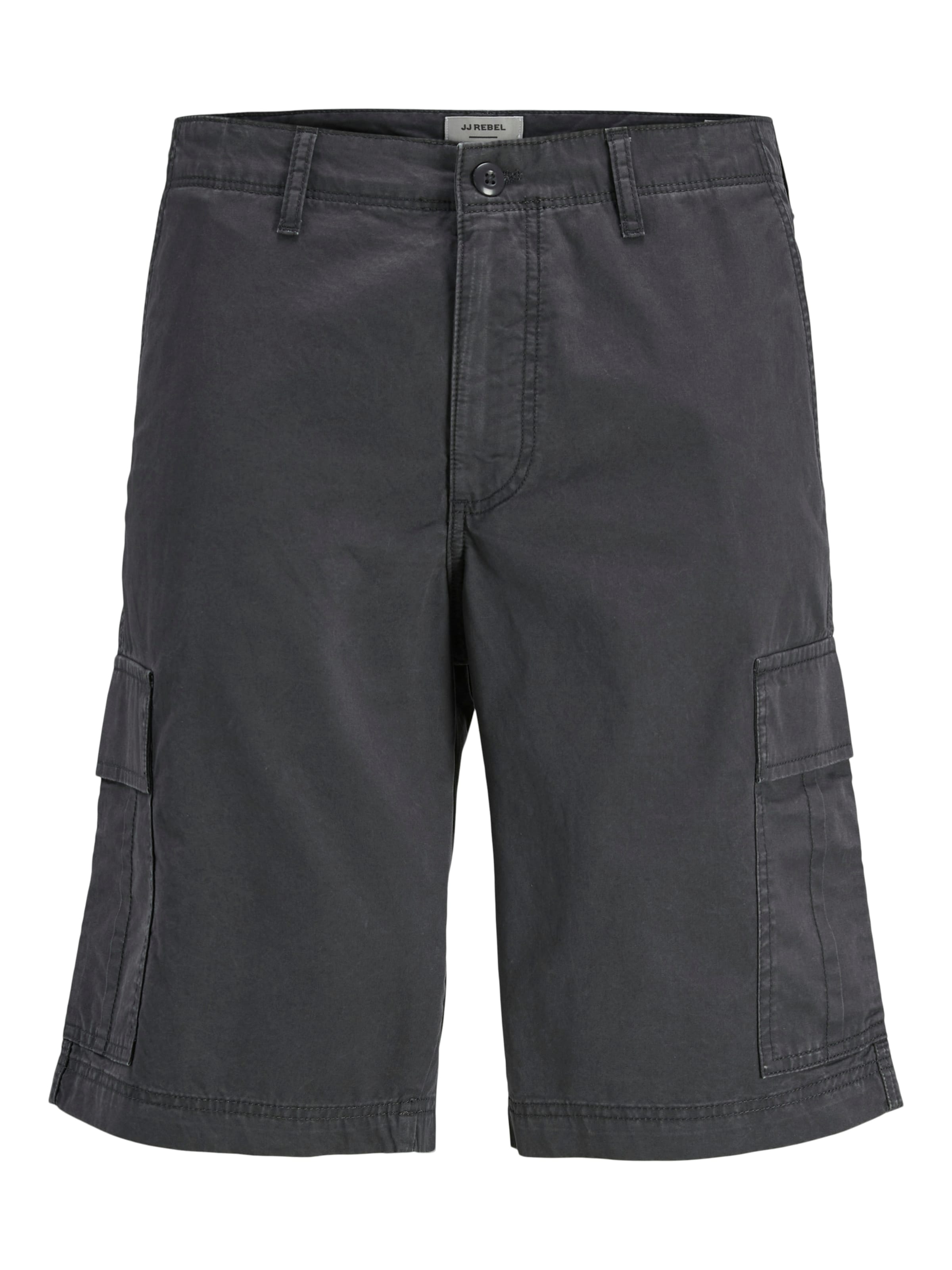 JJ Rebel Cargobyxa 'JREBCARLOS' i grå: framsida