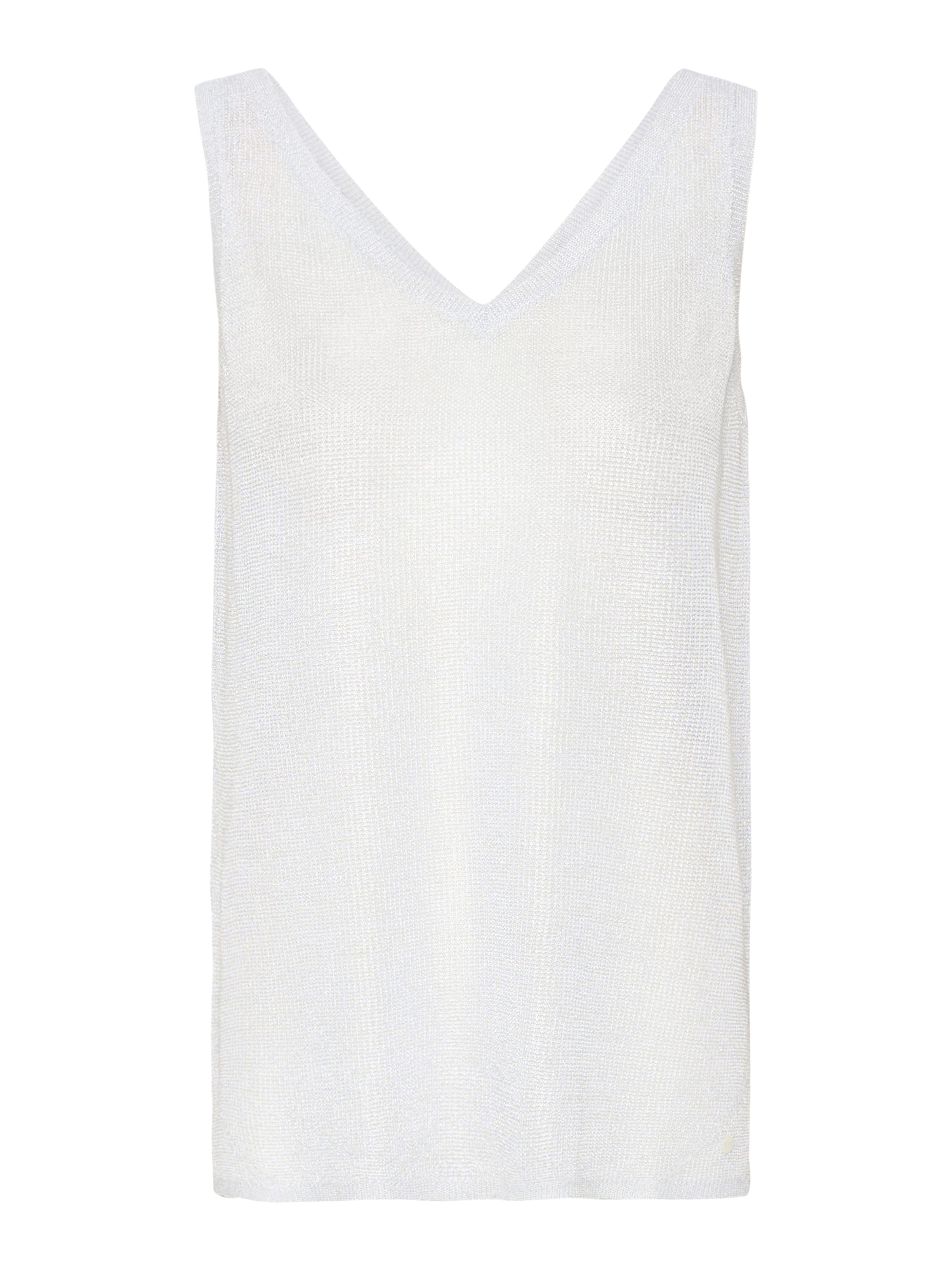 Tops en tricot 'CR Zerina' Cream en gris : devant