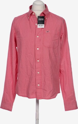 HOLLISTER Button Up Shirt in L in Red: front