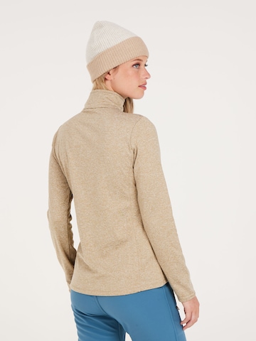 PROTEST Sportsweatshirt 'FABRIZM' in Braun