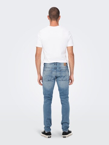 Only & Sons Slimfit Jeans 'LOOM LIFE' in Blau