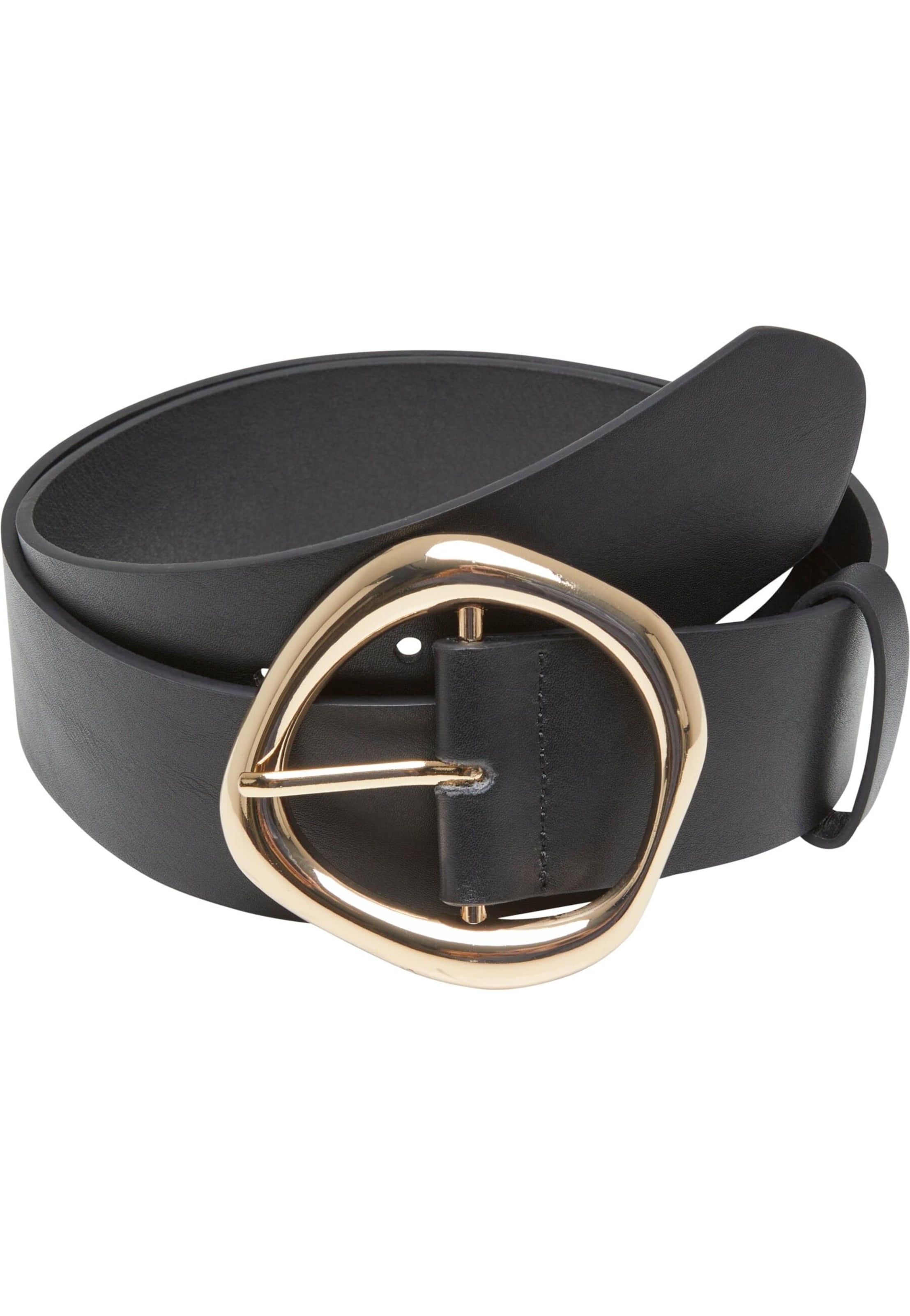 Urban Classics Belt in Black: front