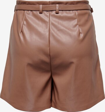 ONLY Loosefit Shorts 'Heidi' in Braun