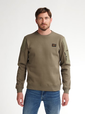 Petrol Industries Sweatshirt in Grau: Vorderseite