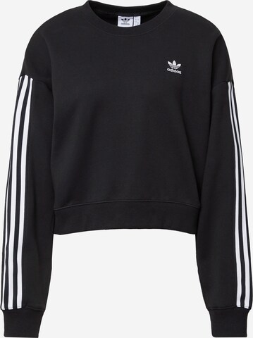 ADIDAS ORIGINALS Sweatshirt 'Adicolor Classics' in Black: front