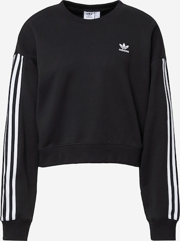 ADIDAS ORIGINALS Sweatshirt 'Adicolor Classics' in Black: front