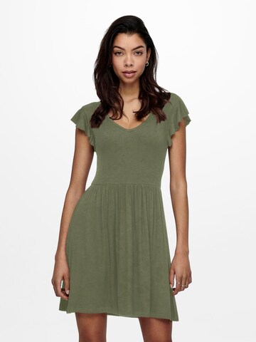 Robe d’été 'ONLBelia' ONLY en vert : devant