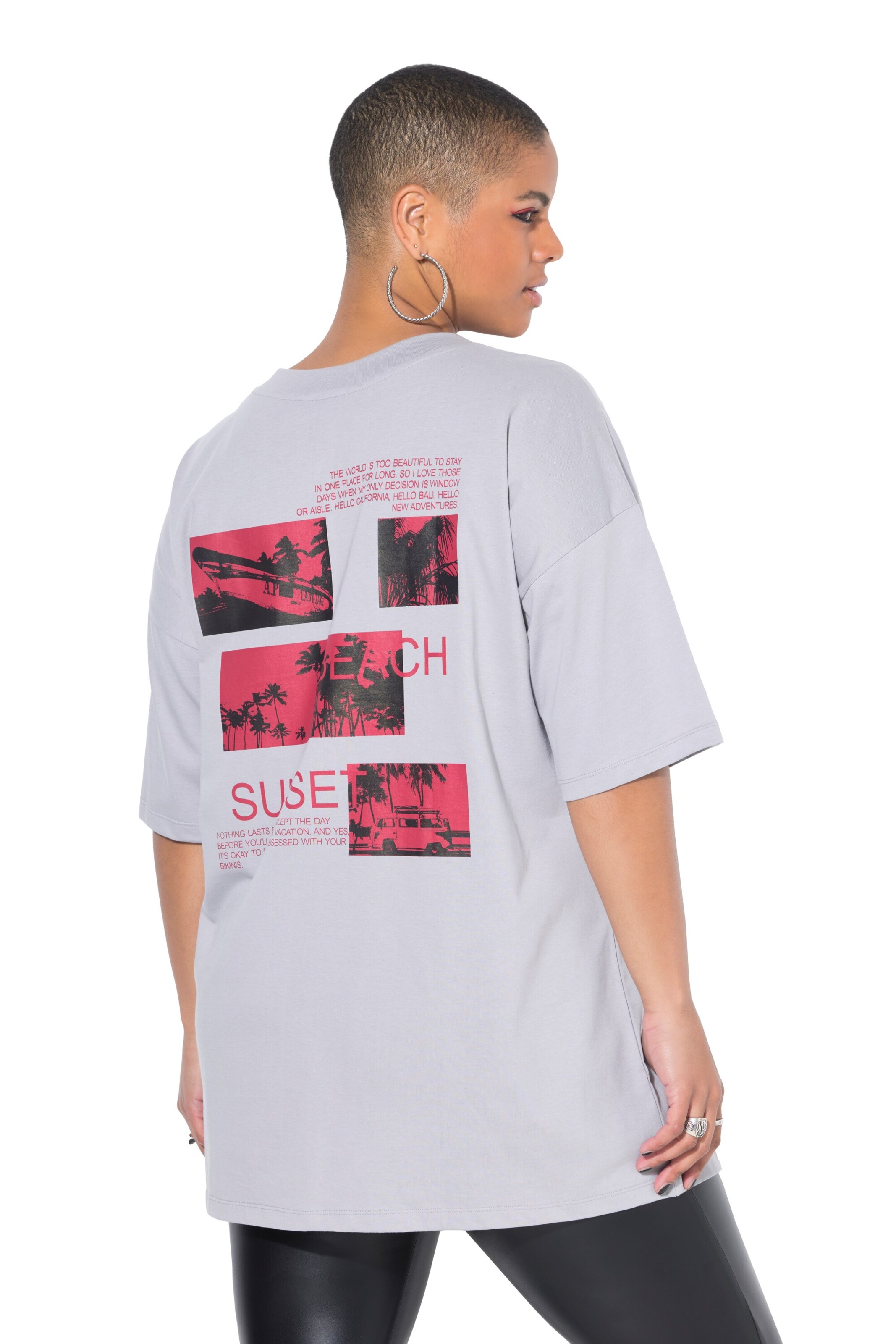 Studio Untold Shirt in Grey: front