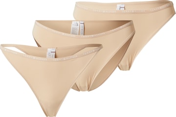 Tommy Hilfiger Underwear Stringit värissä beige: etupuoli
