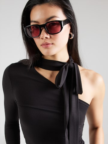 WEEKDAY T-shirt 'Iza' i svart