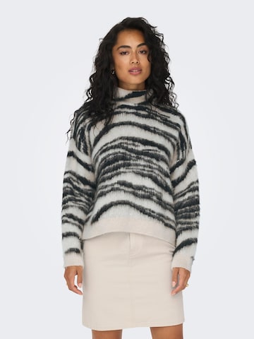 ONLY Sweater 'Wild' in Beige