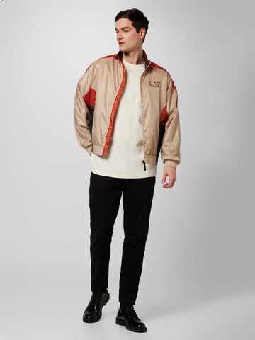 EA7 Emporio Armani Sports jacket in Beige