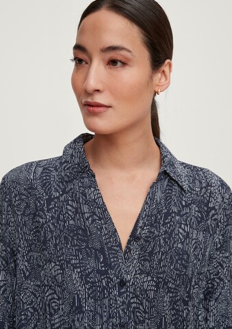comma casual identity Shirt dress in Blue