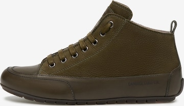 Chaussure à lacets 'MID' Candice Cooper en vert : devant