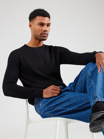JACK & JONES Pullover 'JPRBLALIAM' i sort: forside