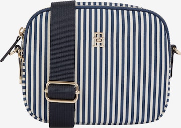 TOMMY HILFIGER Schoudertas 'POPPY SUMMER' in Blauw: voorkant