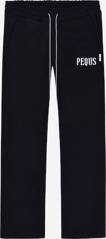 Pequs Lużny krój Spodnie w kolorze czarny: przód