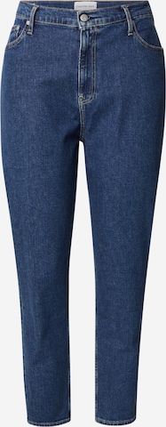 Calvin Klein Jeans Tapered Jeans in Blau: Vorderseite