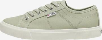 ONLY Sneakers laag 'Nicola' in Groen: voorkant