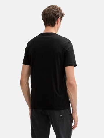 TOM TAILOR DENIM Shirt in Zwart