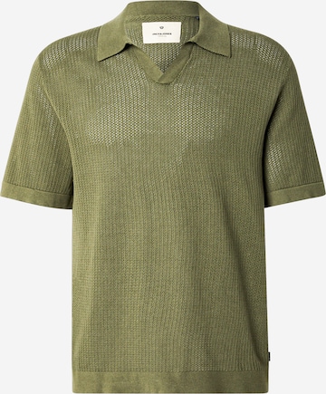 JACK & JONES Shirt 'JPRBLUOliver' in Green: front